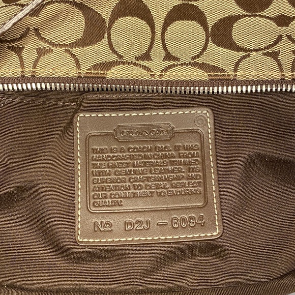 Coach VTG❤️🔥 Demi Hampton Shoulder Bag D2J-6094 - Picture 5 of 9